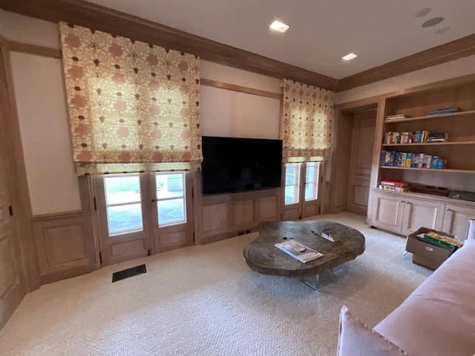 Southhampton Estate Roman Shades 