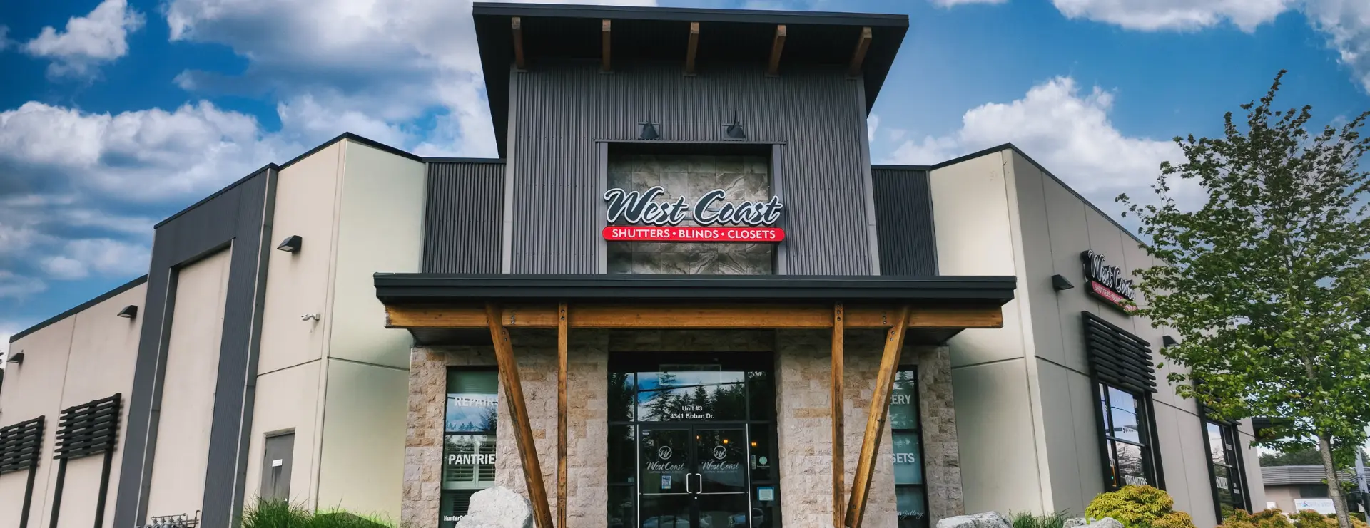 West Coast Shutters and Blinds Hero Image