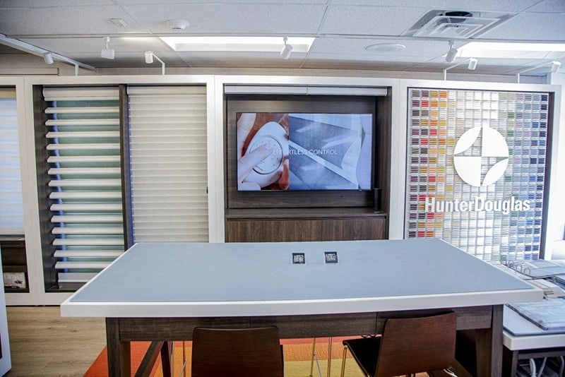 Larry's Design Center showroom.