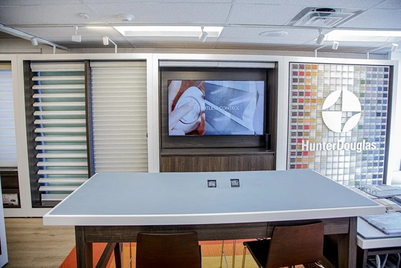 Larry's Design Center showroom.