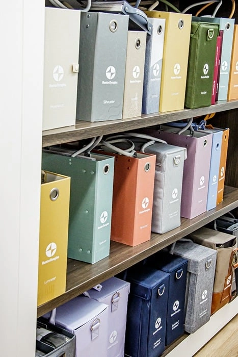 Larry's Design Center showroom.