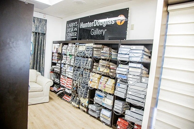 Larry's Design Center showroom.