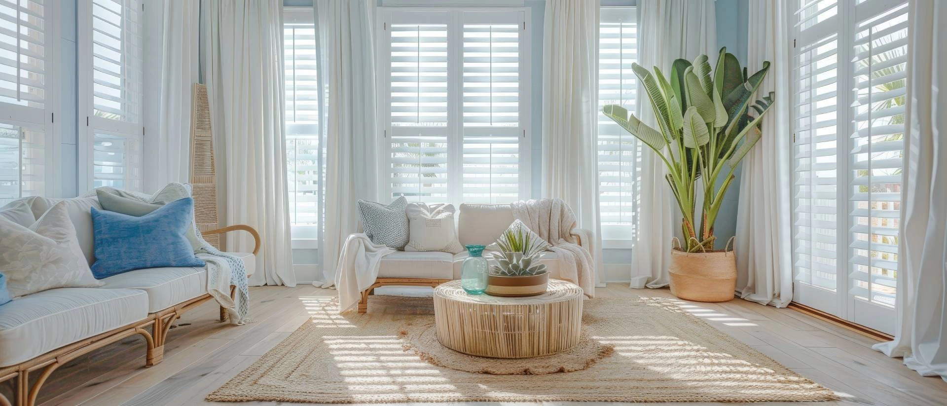 photo: 10042968-banner-pairing-plantation-shutters-and-drapes.jpg
