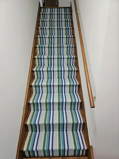 Striped Stair Runner