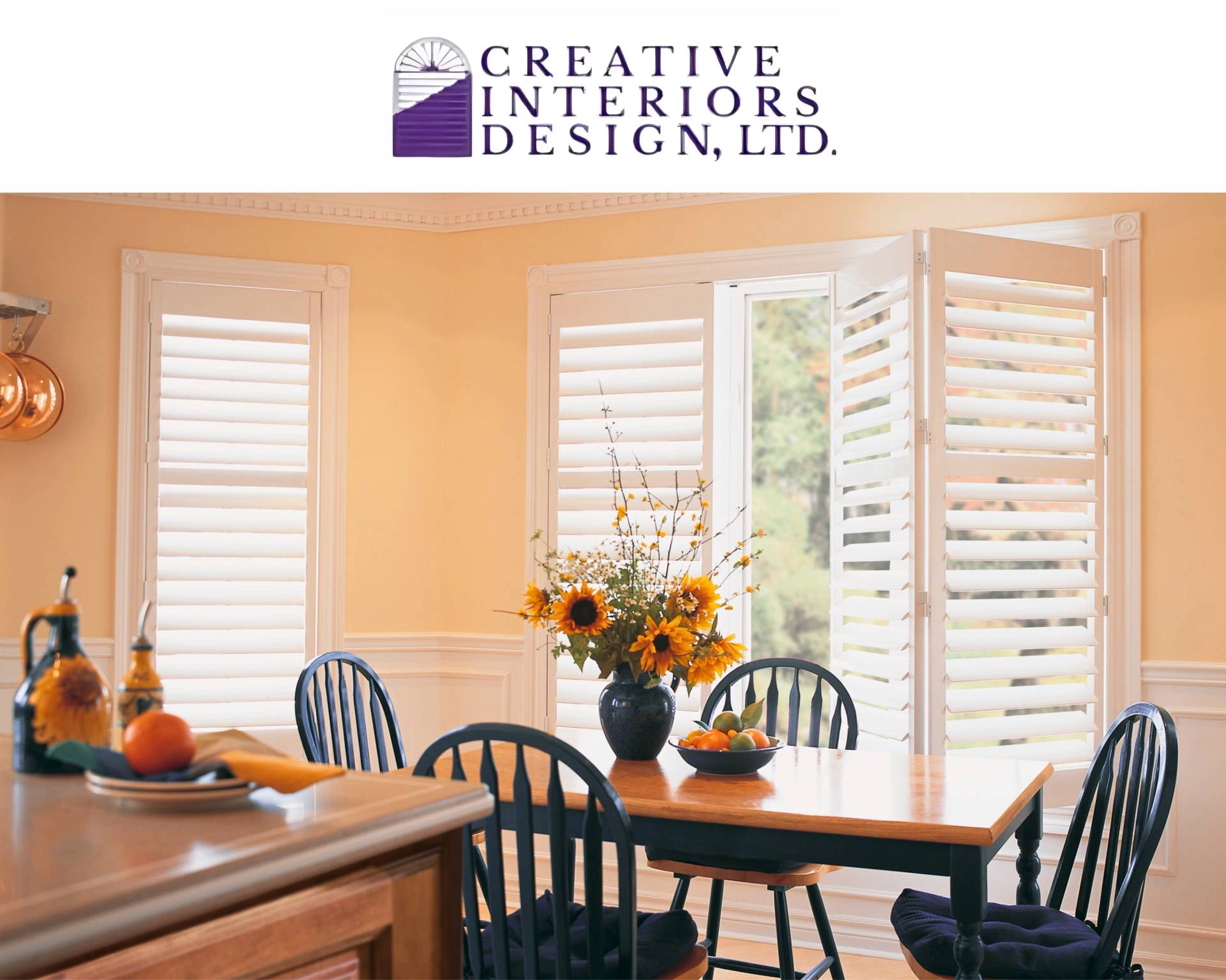 Hunter Douglas Palm Beach™ Polysatin™ Vinyl Shutters near Denver, Colorado (CO)