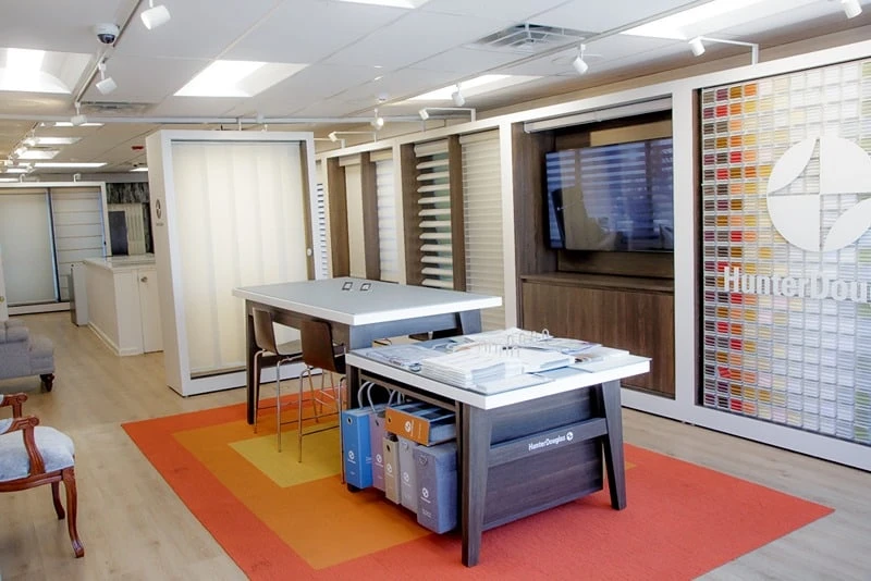 Larry's Design Center showroom.