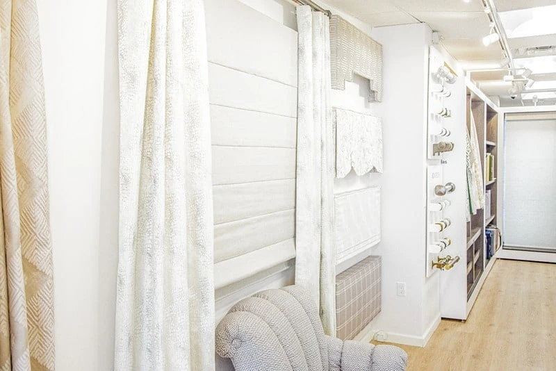 Larry's Design Center showroom.