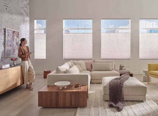 Duette® Top-Down/Bottom-Up Honeycomb Shades