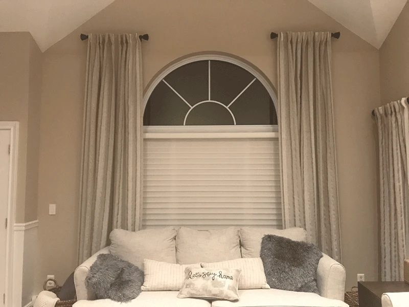 Drapery job by JM Windows