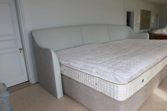 Headboard upholstery job