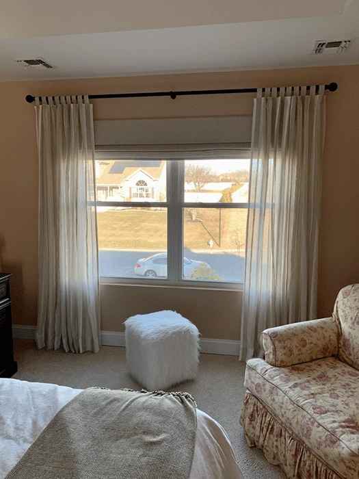 Drapery job by JM Windows