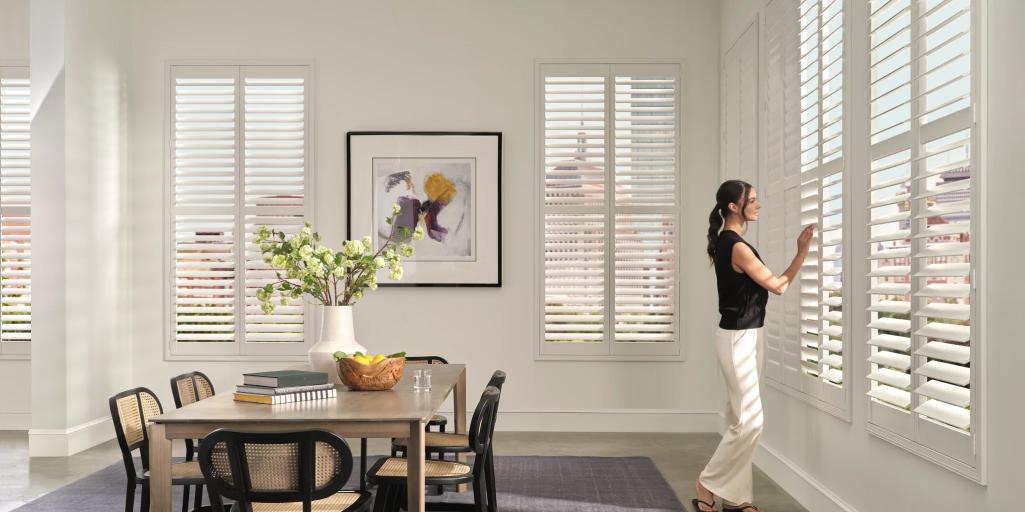 Hunter Douglas Palm Beach Polysatin Plantation Shutters