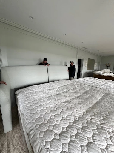 Headboard upholstery job