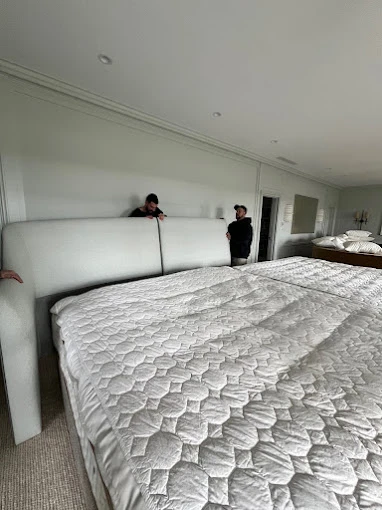 Headboard upholstery job