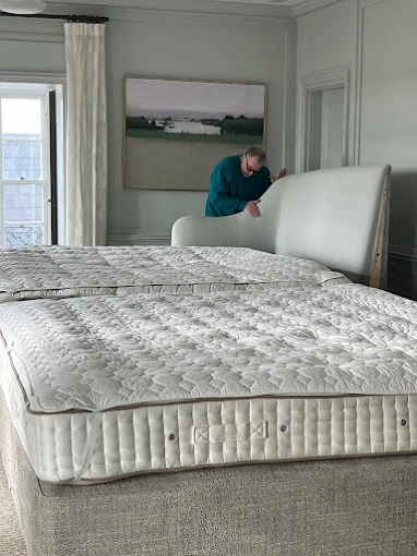 Headboard upholstery job