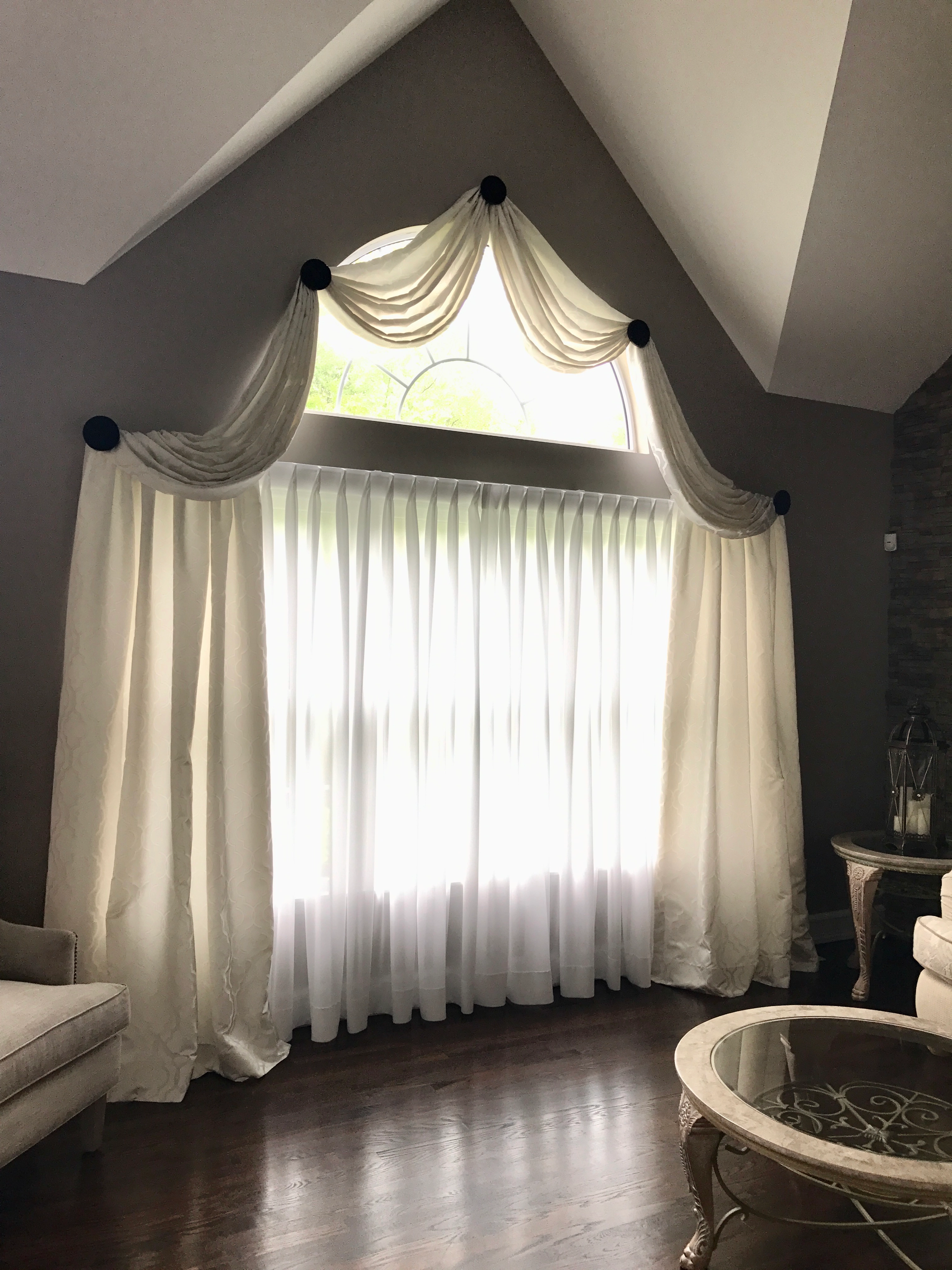 Arch Drapery  - Michele Colondona