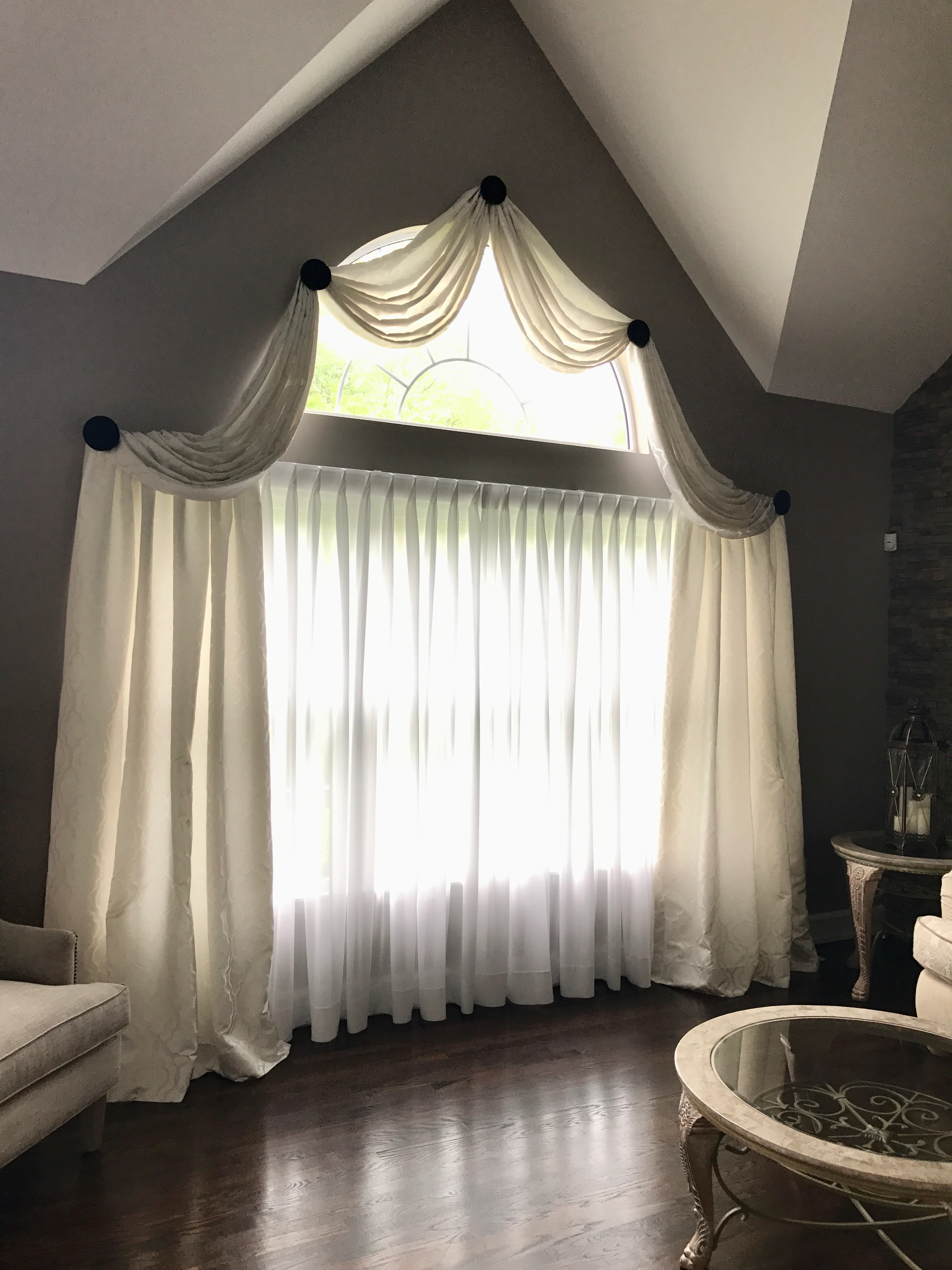 Arch Drapery  - Michele Colondona