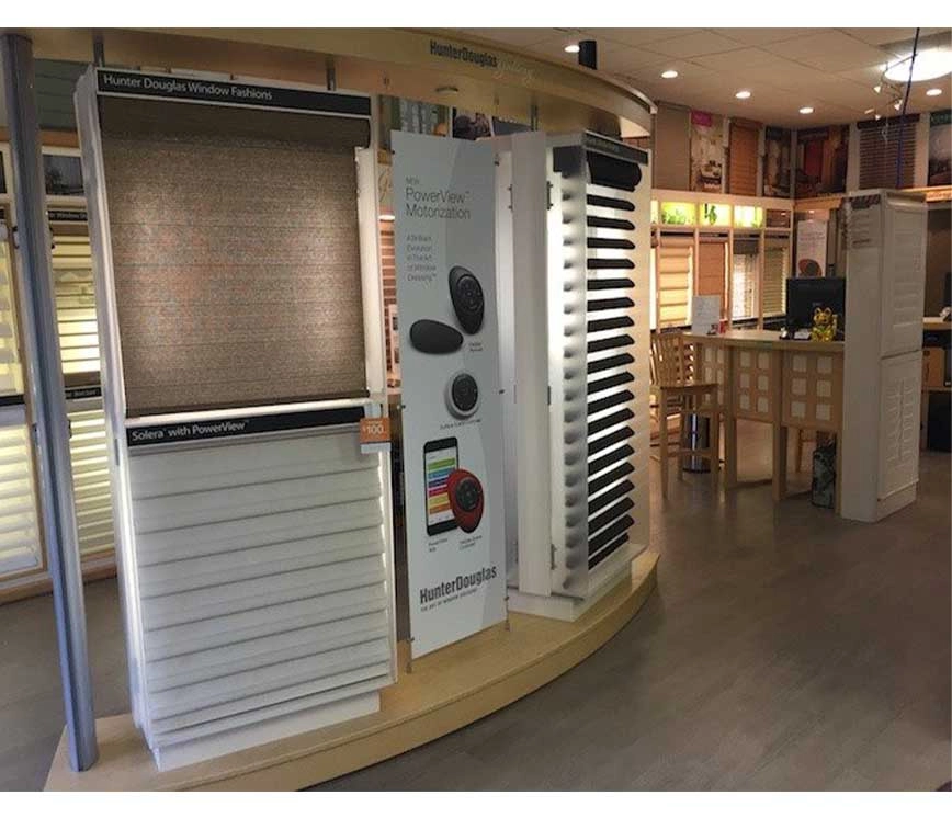 Blinds 'N' Shades Express showroom.