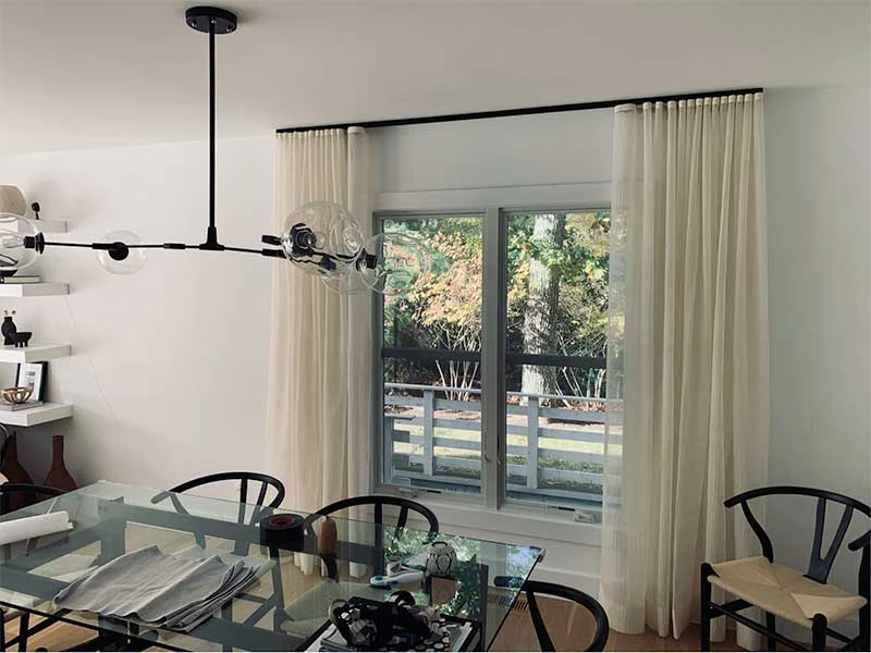 Drapery job by JM Windows