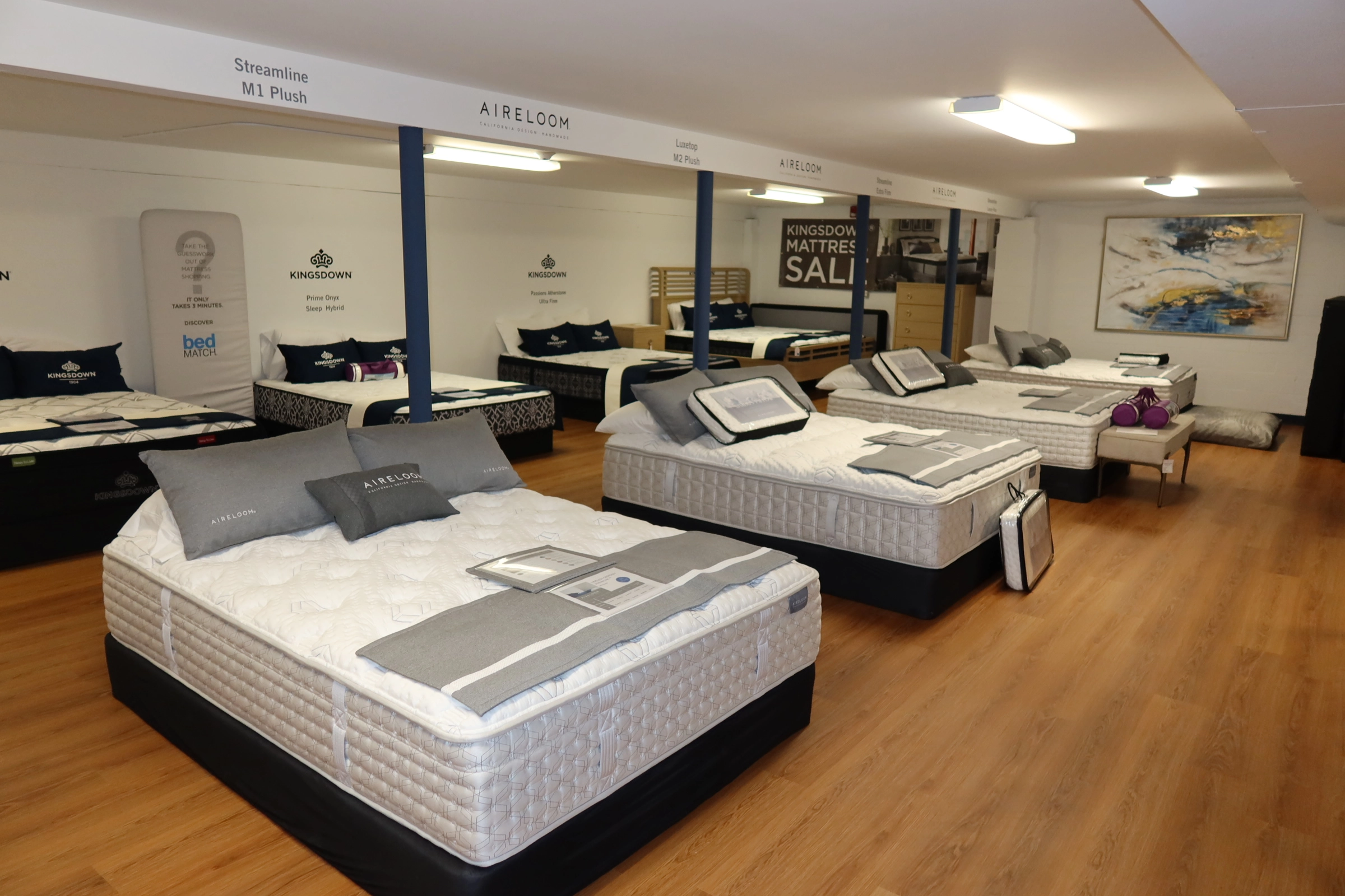 Mattresses at JM Windows