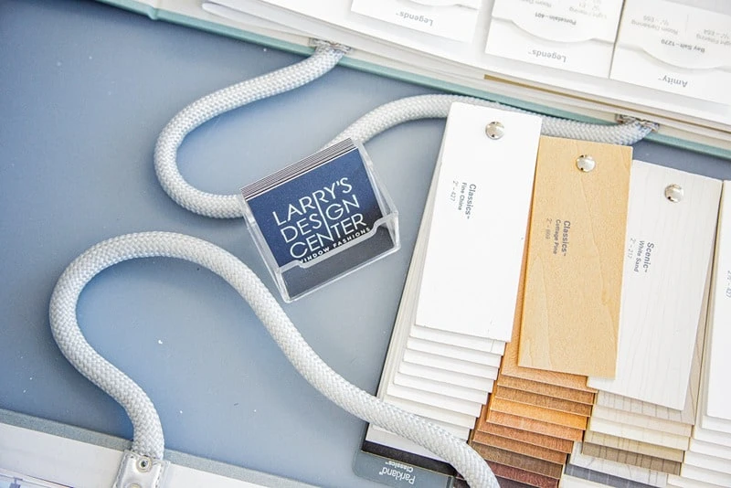 Larry's Design Center showroom.