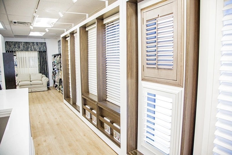 Larry's Design Center showroom.