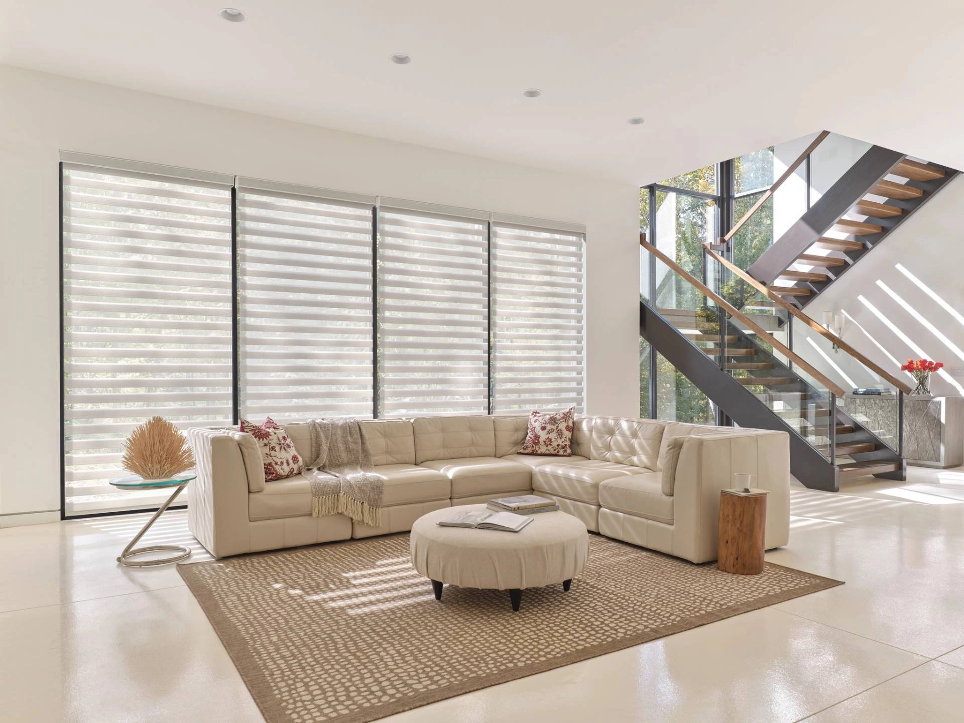 Hunter Douglas Designer Banded Shades near Saint Michael, MN