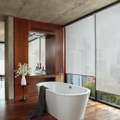 Bathroom Window Treatments: Sophisticated Choices