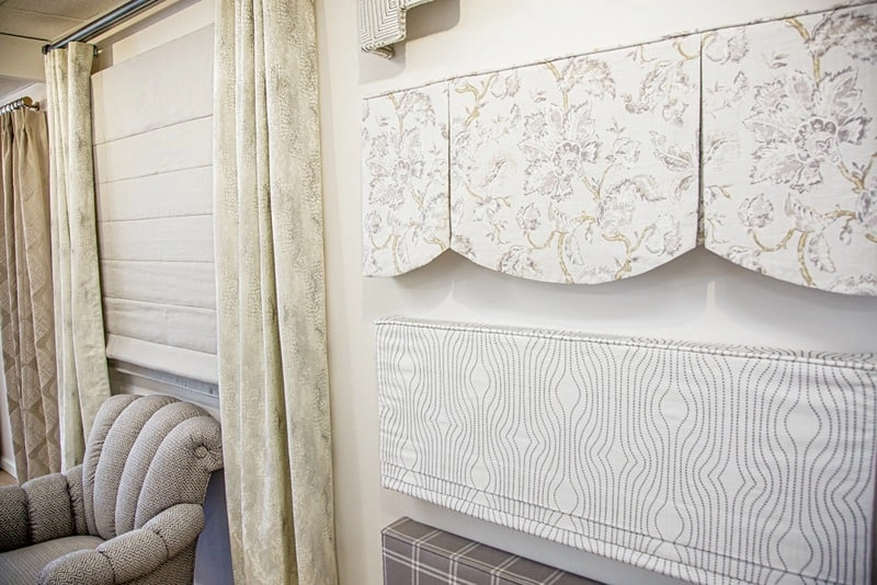 Larry's Design Center showroom.