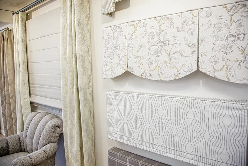 Larry's Design Center showroom.