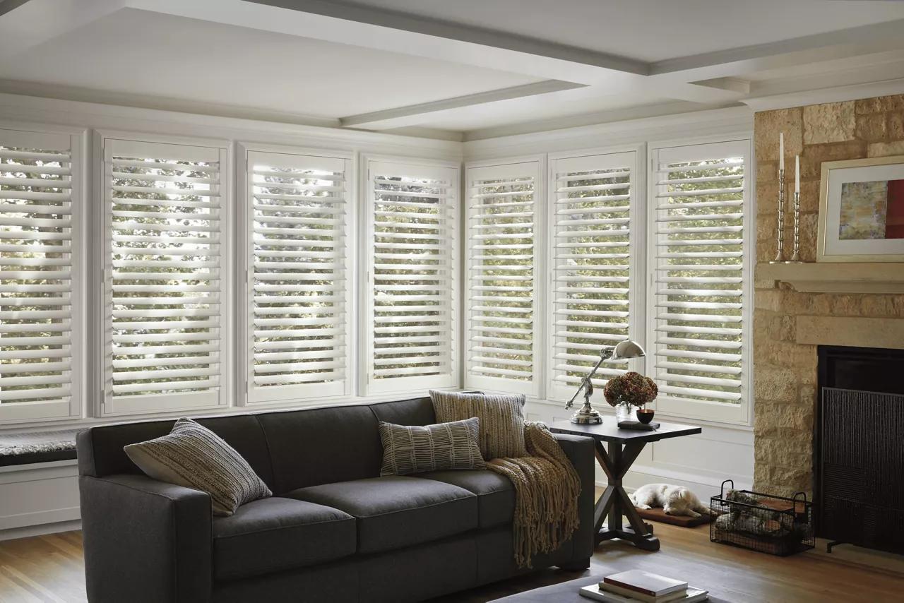 NewStyle Composite Shutters in Living Room