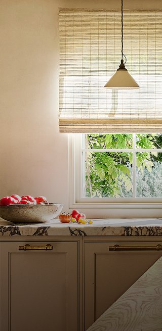 Provenance Window Coverings in Living Room Mobile