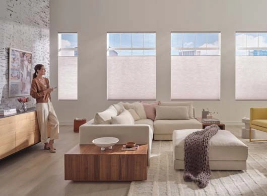 Duette® Top-Down/Bottom-Up Honeycomb Shades