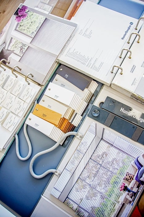 Larry's Design Center showroom.