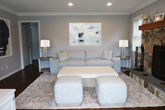 Family room interior design