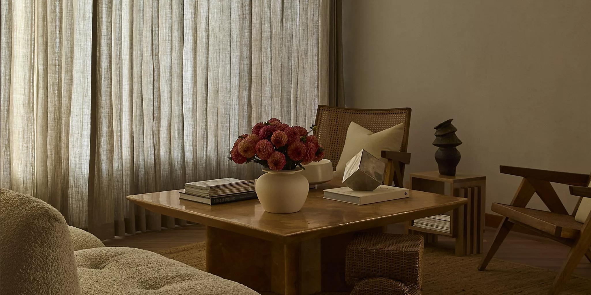 Carole Fabrics privacy drapes