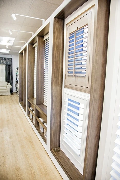 Larry's Design Center showroom.