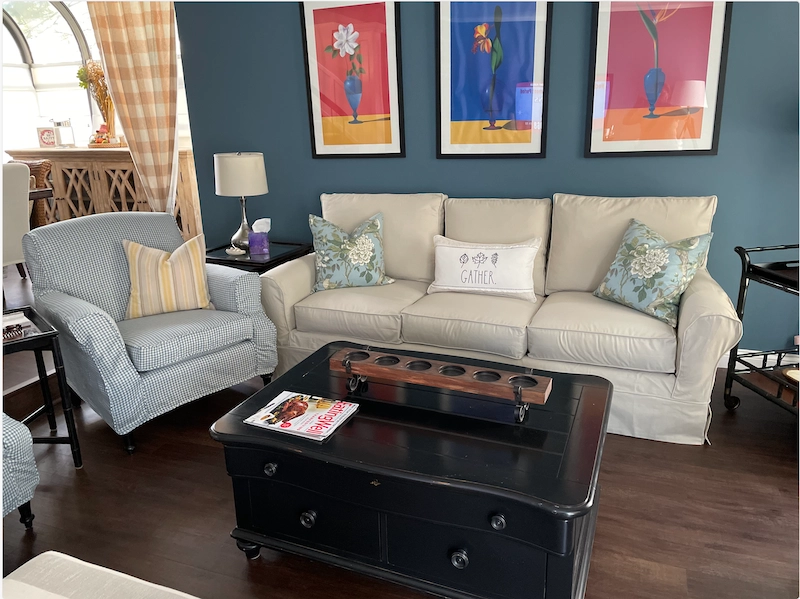 Couch and Chairs Upholstery Job