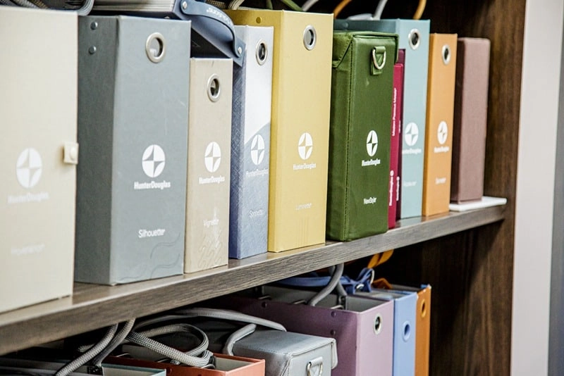 Larry's Design Center showroom.