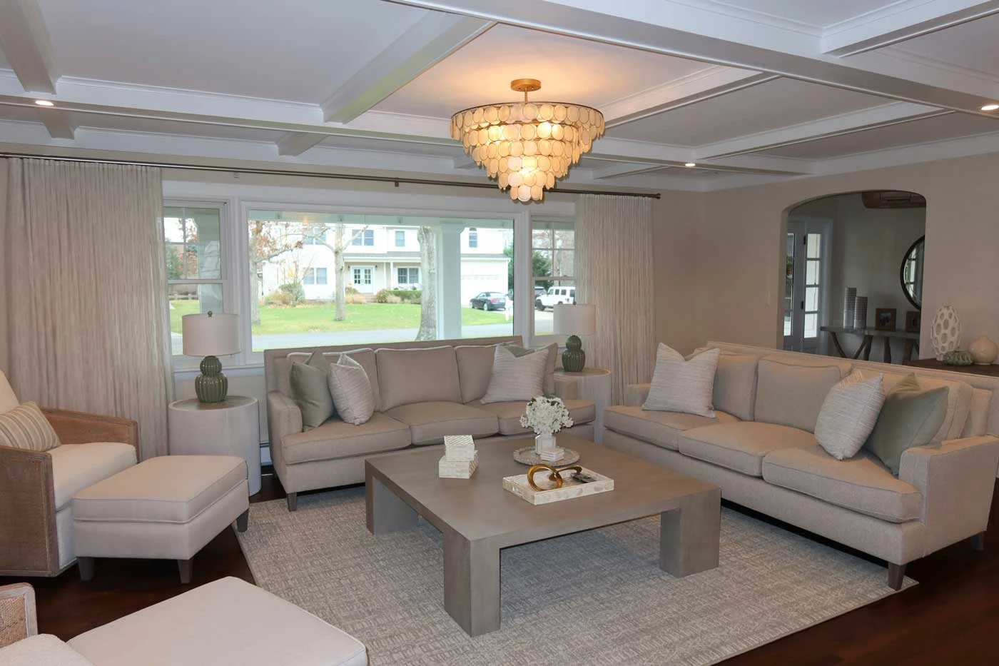 Living room interior design by JM Windows