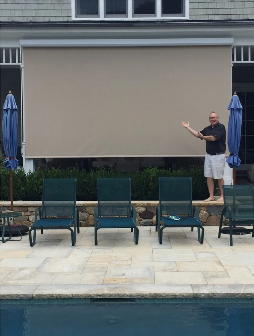 Large outdoor patio shade