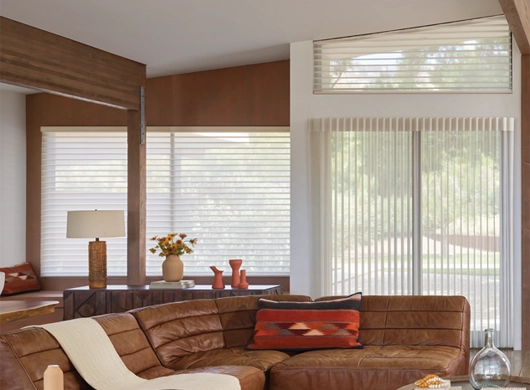 Silhouette® Sheer Shades and Luminette® Sheer Panels