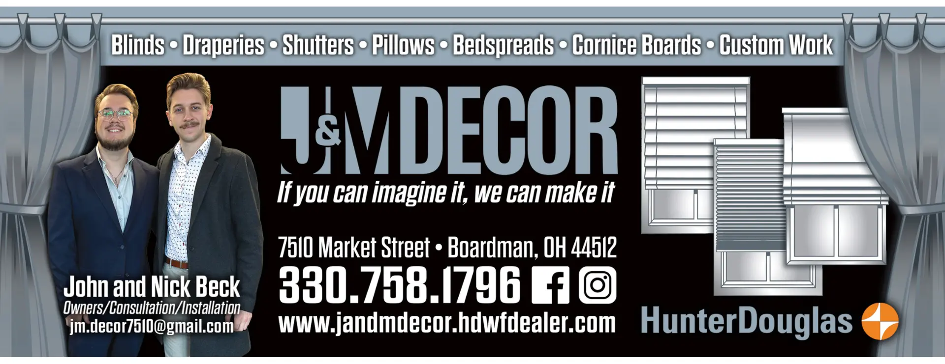J&M Design Home Page Hero Image