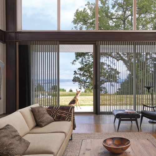 Window Coverings for Sliding-Glass Doors