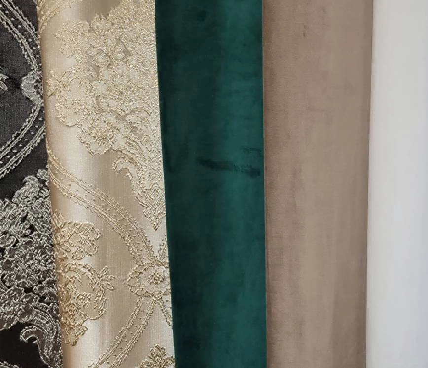 Drapery Fabric on a window near Bloomington, Illinois (IL)