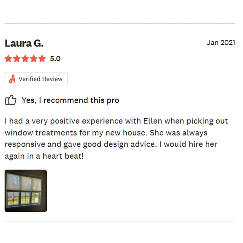 Blinds for Less Review on Angi