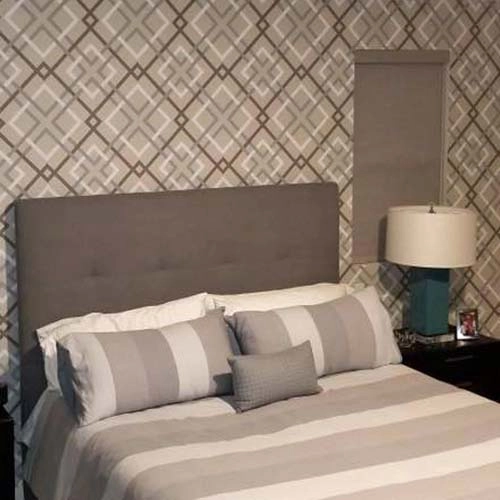 Custom Comforter, Pillows, and Headboard