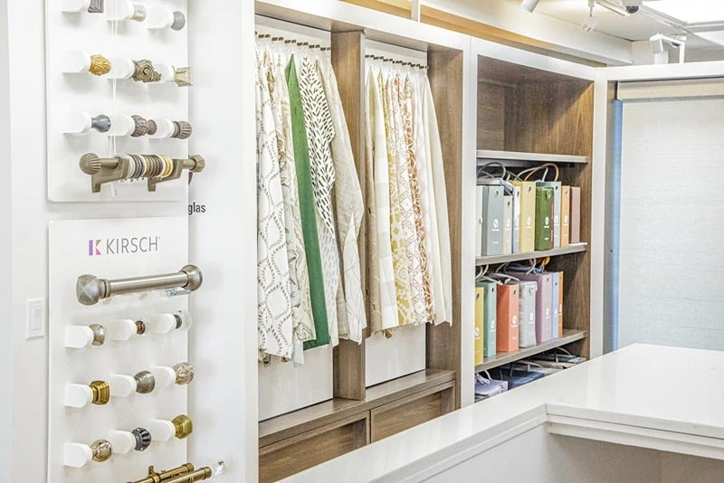 Larry's Design Center showroom.