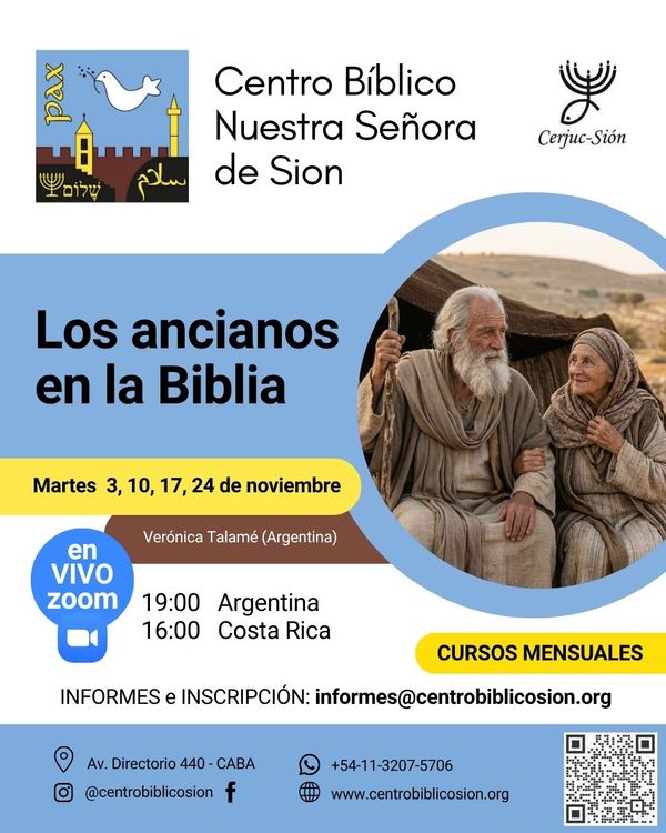 Pieza promocional del curso Los Ancianos