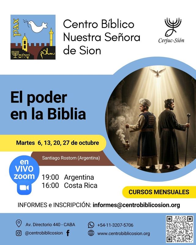 Pieza promocional del curso El Poder en la Biblia